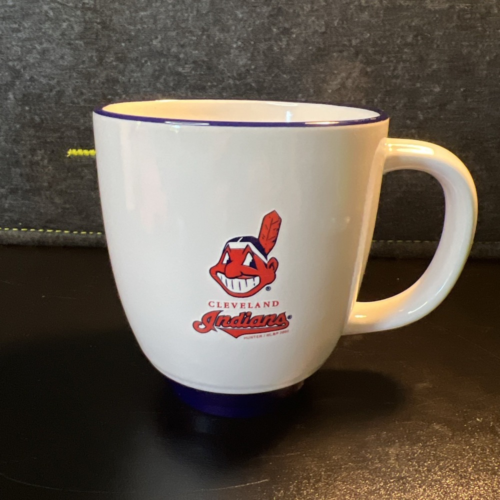2002 Vintage Cleveland Indians MLB‎ Hunter Mug Chief Wahoo Progressive Field